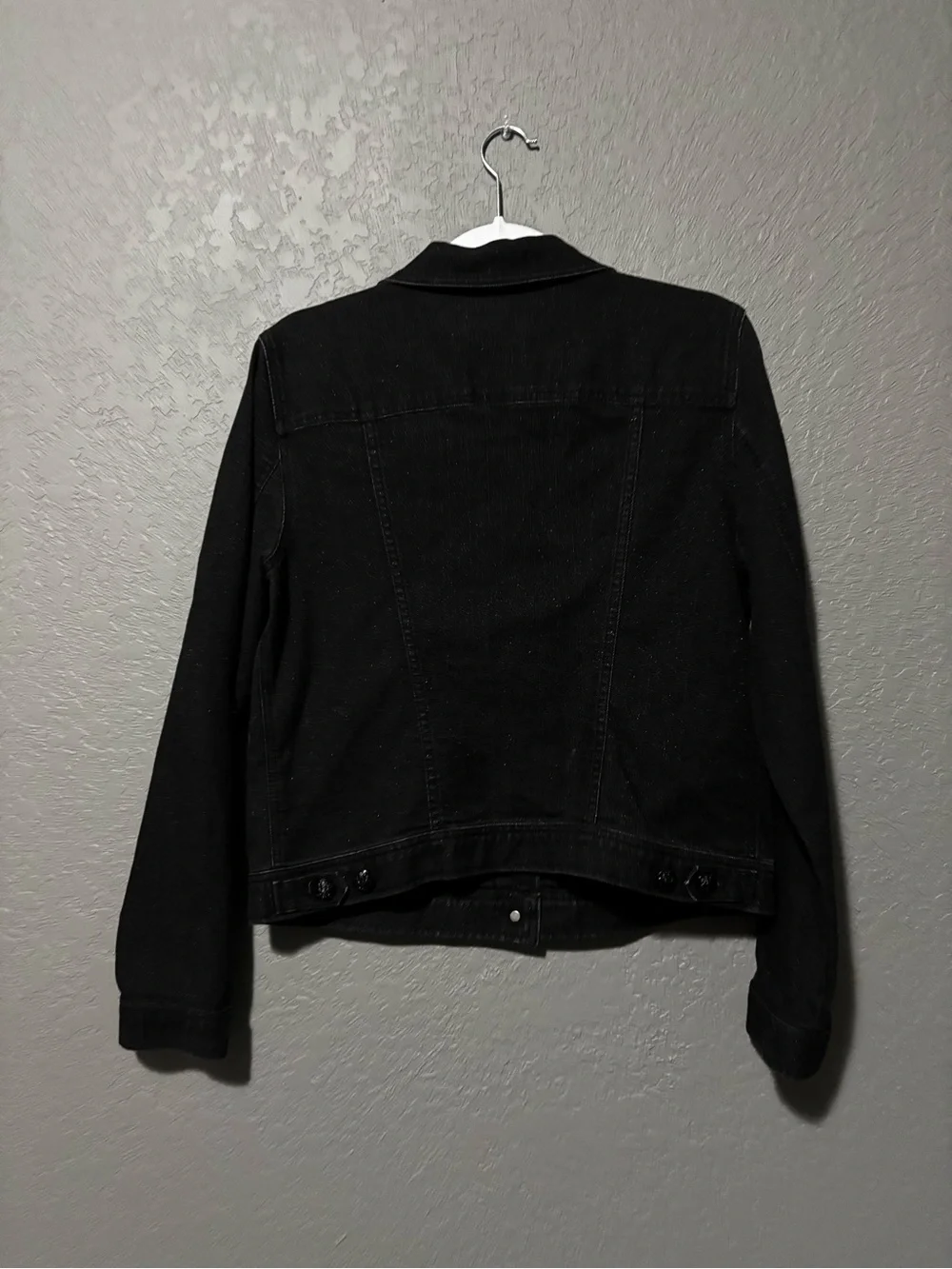 Ralph Lauren Black Denim Trucker Jacket - Picture 7 of 7